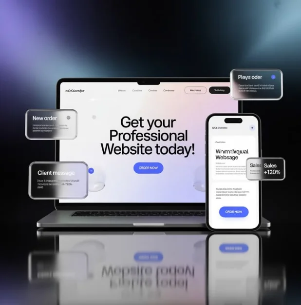Finish website design